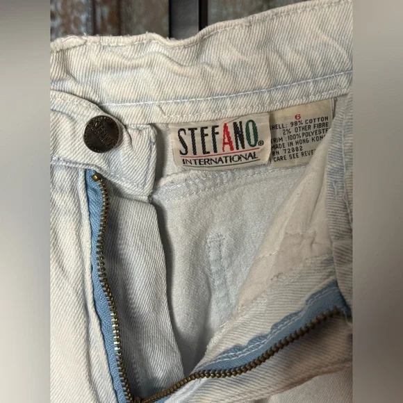 VTG Stefano Jeans With Lace Detail - Picture 6 of 8